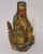 Wood Early 19th Century Chinese Gilt Lacquer Wood Carved Temple Seated Buddha Statue For Sale - Image 7 of 12