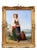 The Ciociara Girl, Oil on Canvas, 1839, Framed For Sale
