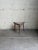 Mid-Century Modern Vintage Danish Mid Century Modern Teak Corner Ottoman Stool For Sale - Image 3 of 9