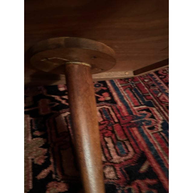 Mid-Century George Nakashima Rosewood Coffee Table Long and Organic Shaped For Sale - Image 12 of 15
