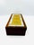 Georges Briard Mid 20th Century Georges Briard Regalia MCM Teak Wood Box W Mosaic Tile & Glass Inset Top For Sale - Image 4 of 12