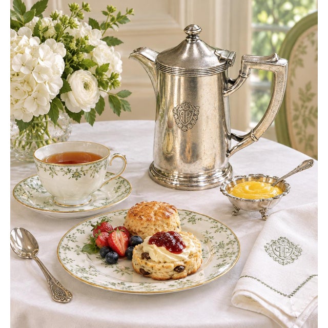 An authentic piece of historic American hotel silver from the legendary Plaza Hotel in New York City. This silver-soldered...