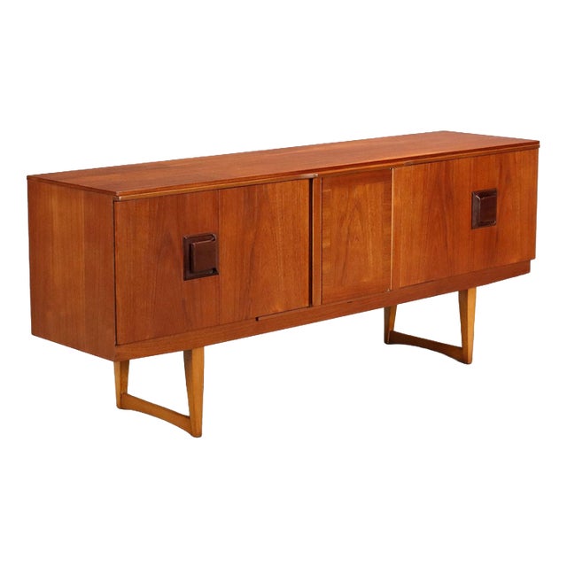 English Sideboard with Bar Compartment For Sale