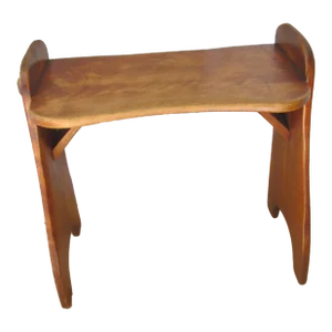 Cushman "Molly Stark" Model 2052 Vanity Bench Stool Herman De Vries Style