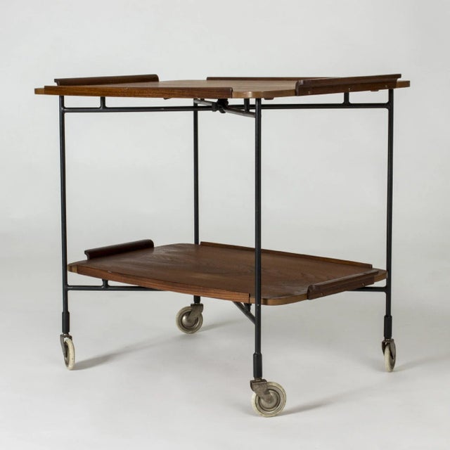 Teak Serving Cart from Glas & Trä For Sale - Image 3 of 9