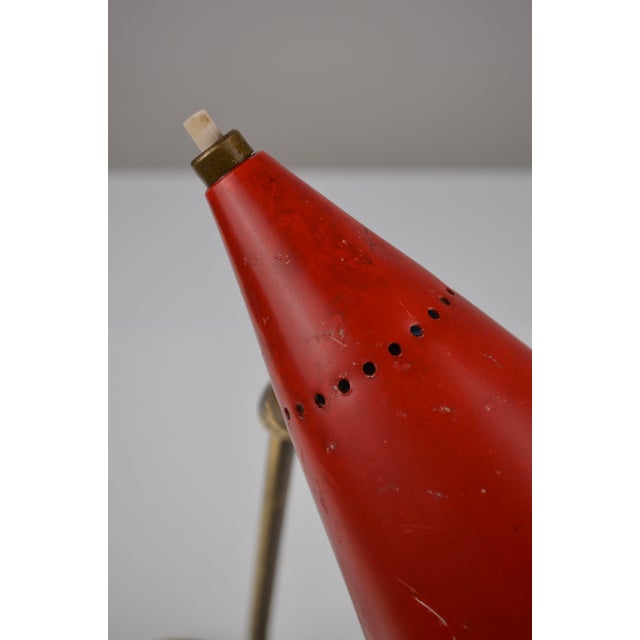 Cocotte Desk Lamp by Gilardi & Barzaghi, Italy, 1950s For Sale - Image 13 of 17