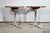 Small Bistro Tables in Ash by R. Vlaemynck, 1990s, Set of 2 For Sale - Image 13 of 18