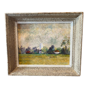 Landscape Painting by Charles Yates on Board