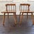 Hard to find as a matched pair, these classic rock maple step tables offer a wonderful opportunity to add authentic Mid-...