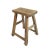 Mid 20th Century Vintage Elm Work Rustic Farm Stool For Sale - Image 5 of 11