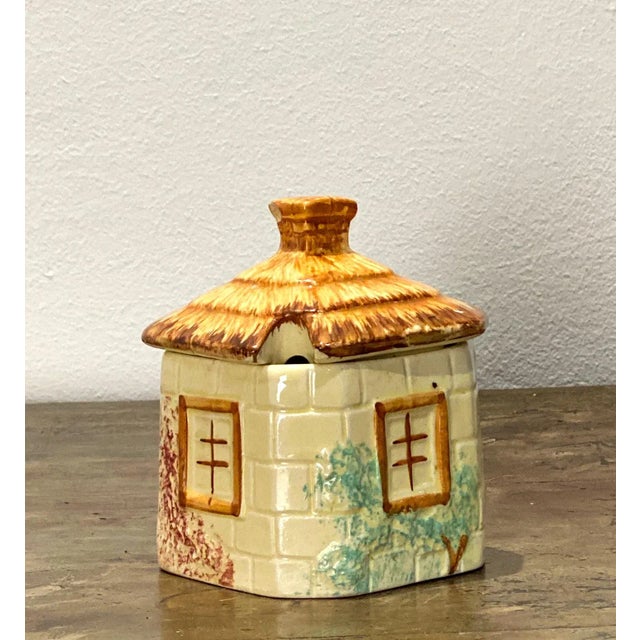 English Keel St Pottery Sugar Bowl For Sale - Image 3 of 5