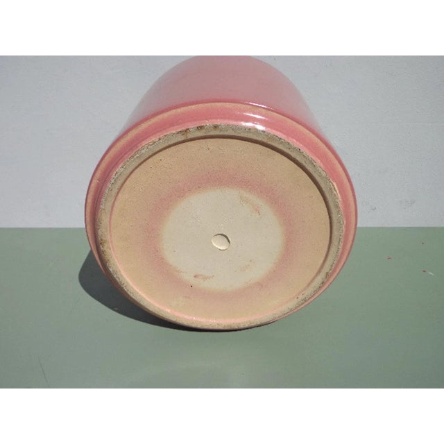 Mid Century Gainey Style Ceramic Vase Planter For Sale - Image 10 of 10