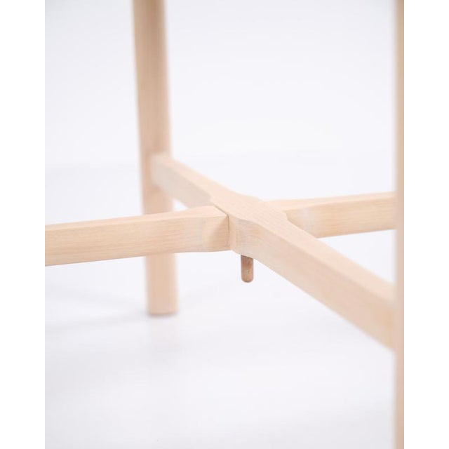 Wood Model PP35/62 Side Table in White Soap-Treated Oak by Hans J. Wegner for PP Møbler For Sale - Image 7 of 11
