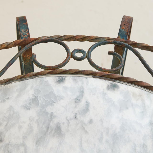 French Hand-Forged Iron Coffee Table, 1960s For Sale - Image 11 of 11