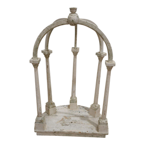 Early 19th Century French Painted Religious Niche