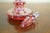 Antique Bohemian Cranberry Glass Enameled Perfume Bottle, 19th. Century For Sale In New York - Image 6 of 8