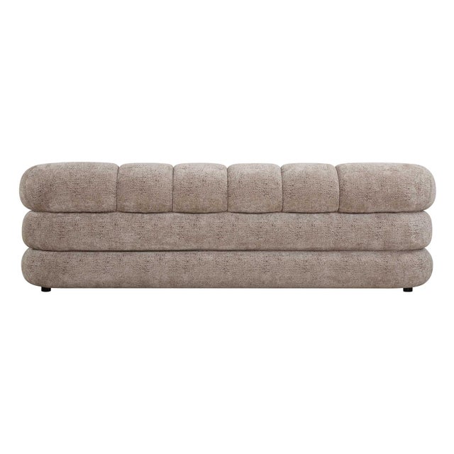 Modella Upholstered Chenille Sofa For Sale - Image 10 of 11