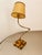 Adjustable Brass Lamp with Parchment, in Flawless conditions. Designed 1980 to 1989 European Plug (up to 250V).The wiring...