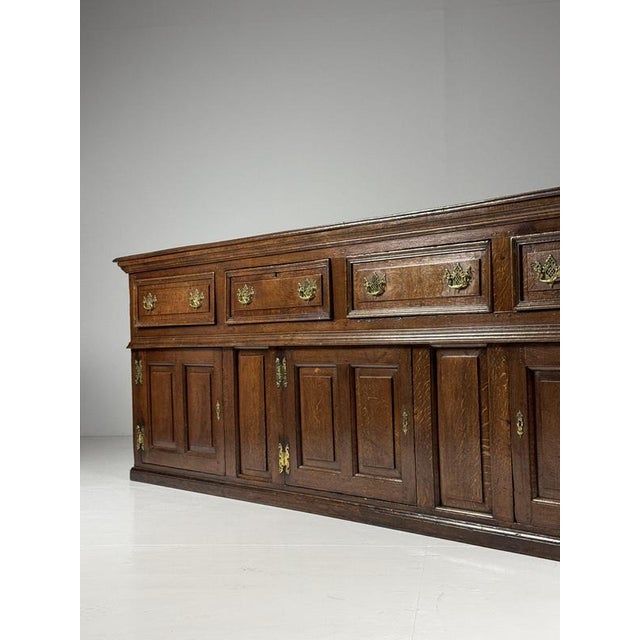 English Oak Sideboard, 1720s For Sale - Image 12 of 18