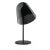 Contemporary Helios Black Metal and Glass Table Lamp by Branch Creative For Sale - Image 3 of 6
