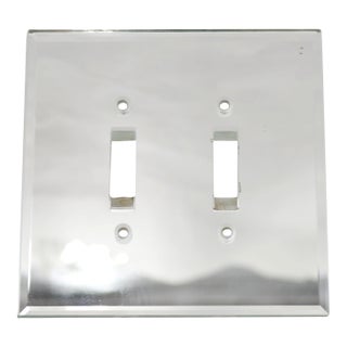 Beveled Mirror Light Switch Plate For Sale