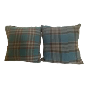 Cisco Brothers Plaid Pillows- Set of 2