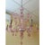 Murano Glass Chandelier in Pink by Simoeng For Sale - Image 7 of 9