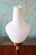 Mid-Century Modern Vintage Gerald Thurston for Lightolier Scandia Brass Milk Glass Table Lamp For Sale - Image 3 of 11