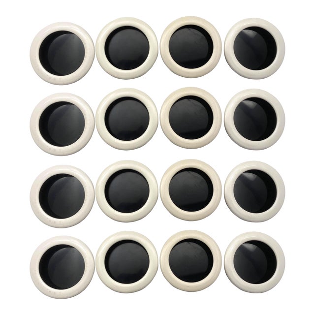 1960s Danish Round Pulls - Set of 12 For Sale