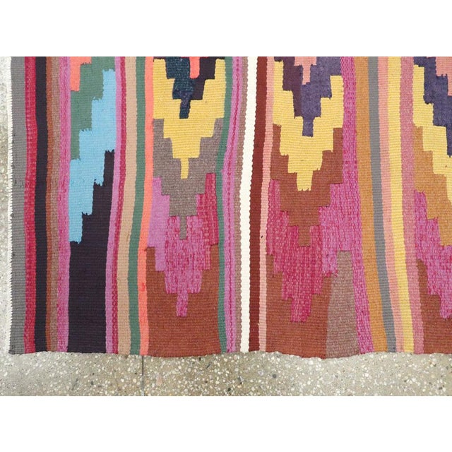 Textile Galerie Shabab Collection Mid-20th Century Persian Flatweave Kilim Rug For Sale - Image 7 of 9