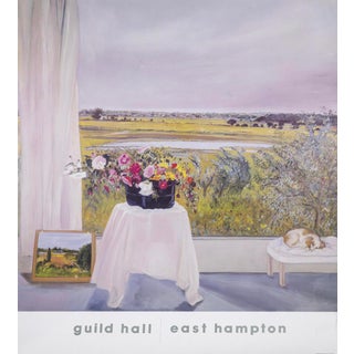 "Siesta Guild Hall" Poster by Jane Freilicher For Sale