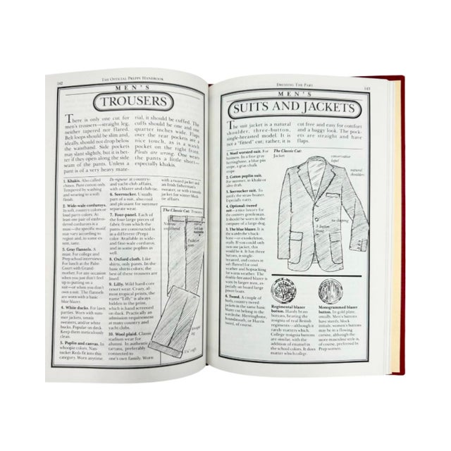The Official Preppy Handbook by Lisa Birnbach 1980 Gift Edition With Case For Sale - Image 9 of 13