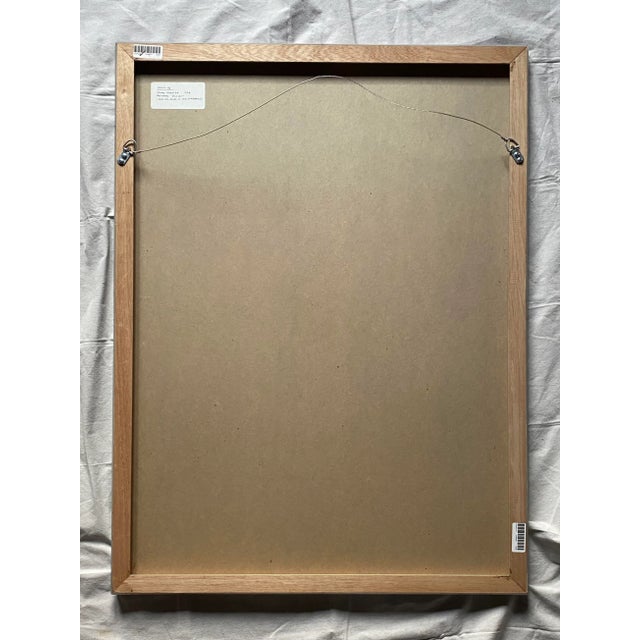 American 1970s Henry Koehler Abstract Mixed-Media Collage, Framed For Sale - Image 3 of 5