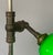 1970s 1970s French Table or Desk Lamp, Cased Green Shade, Bronze Finished Base, a Beauty! For Sale - Image 5 of 7