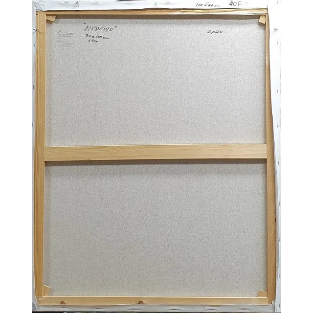 José Luis Pagador Ponce, Al Pacino, 2000s, Oil, in Flawless conditions. Designed from 2000 This piece has an attribution...