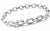 Damiani 18k White Gold Diamond Link Tennis Bracelet For Sale - Image 4 of 12