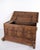 Chest in Oak with Carved Details and Fruitwood Inlays, 1860s For Sale - Image 9 of 14