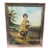 Mid-20th Century English Style "The Cottage Girl" Oil on Canvas Painting After Gainsborough - Framed For Sale