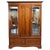 Brown Edwardian Mahogany Triple Wardrobe, 1910 For Sale - Image 8 of 8