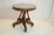 Early 19th Century Victorian Eastlake Renaissance Revival Marble Top Table With Carved Walnut Base For Sale - Image 4 of 11