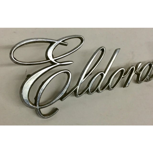 Very cool stainless steel original car embellishment. Eldorado is the word. Get this as a gift for car lovers. Use it in...