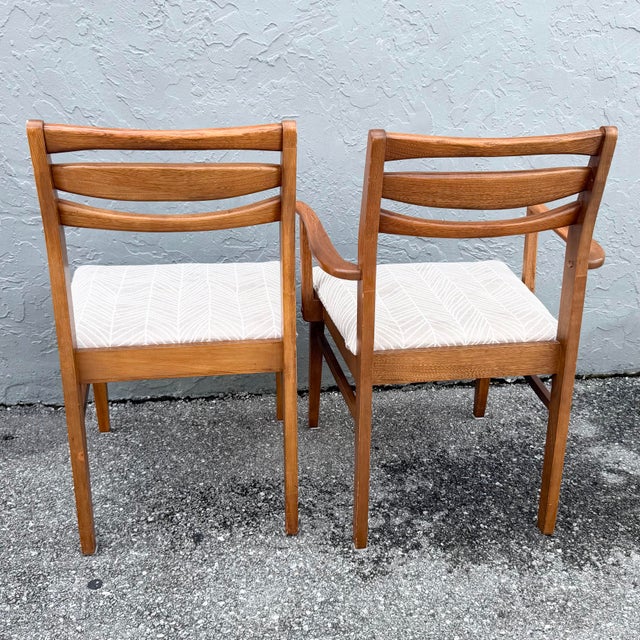 Mid Century Modern Wooden Dining Chairs - Set of 6 For Sale - Image 4 of 11