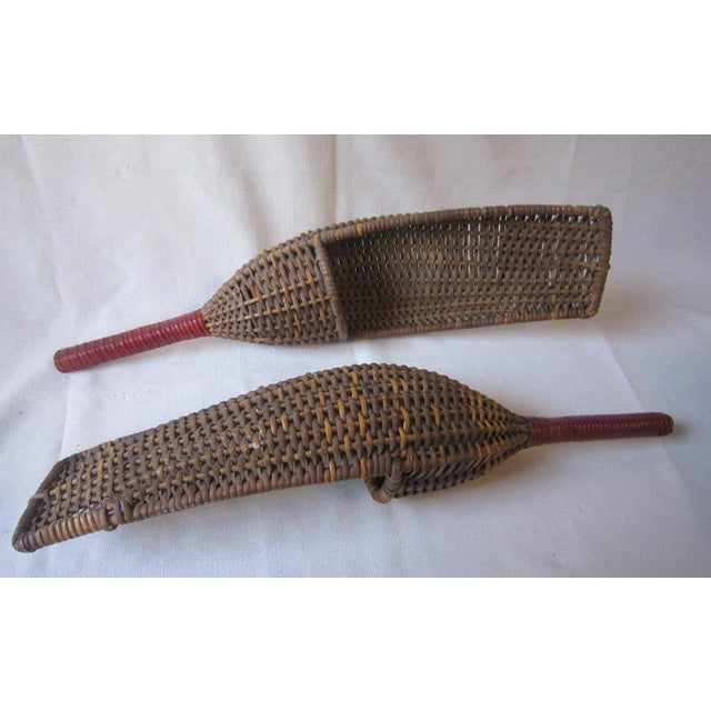 Vintage Jai Alai Cestas, Pair Chairish