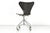 Fritz Hansen Model 3107 Desk Chair with Wheels by Arne Jacobsen for Fritz Hansen, Denmark 1955 For Sale - Image 4 of 16