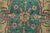 Tabriz Rug 9’8” X 12’6” Pink Wool Vintage Distressed Hand-Knotted Carpet For Sale - Image 9 of 15