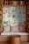 Farmer's Market Toile Grasscloth Wallpaper by House Party | 8 Yards For Sale - Image 4 of 9