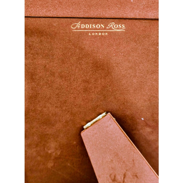 Bone Persian Miniature by H. Ali Sajjadi, Hand-Painted Camel Bone Art – Isfahan, Iran – Framed in Addison Ross London For Sale - Image 7 of 7