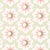 Contemporary SAMPLE - Schumacher Lucie Wallpaper In Pink & Green For Sale - Image 3 of 5