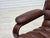 Danish Swivel Armchair in Brown Furniture Leather from Georg Thams, 1970s For Sale - Image 14 of 18