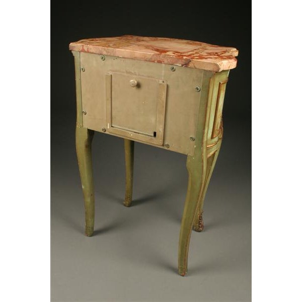 French Antique French Polychrome Commode With Marble Top, Circa 1880–1890 For Sale - Image 3 of 3